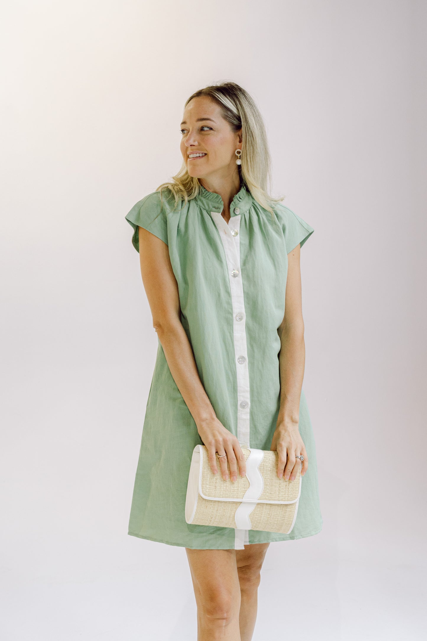 Bennett Dress - Sage Green