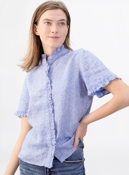 Bessie Top - Chambray