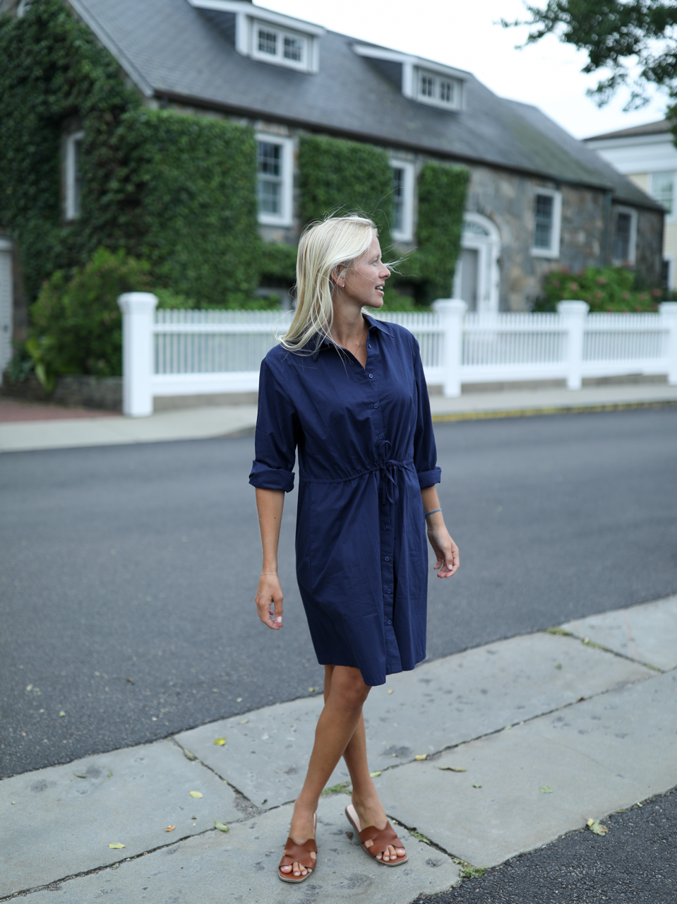 Bridget Dress - Navy