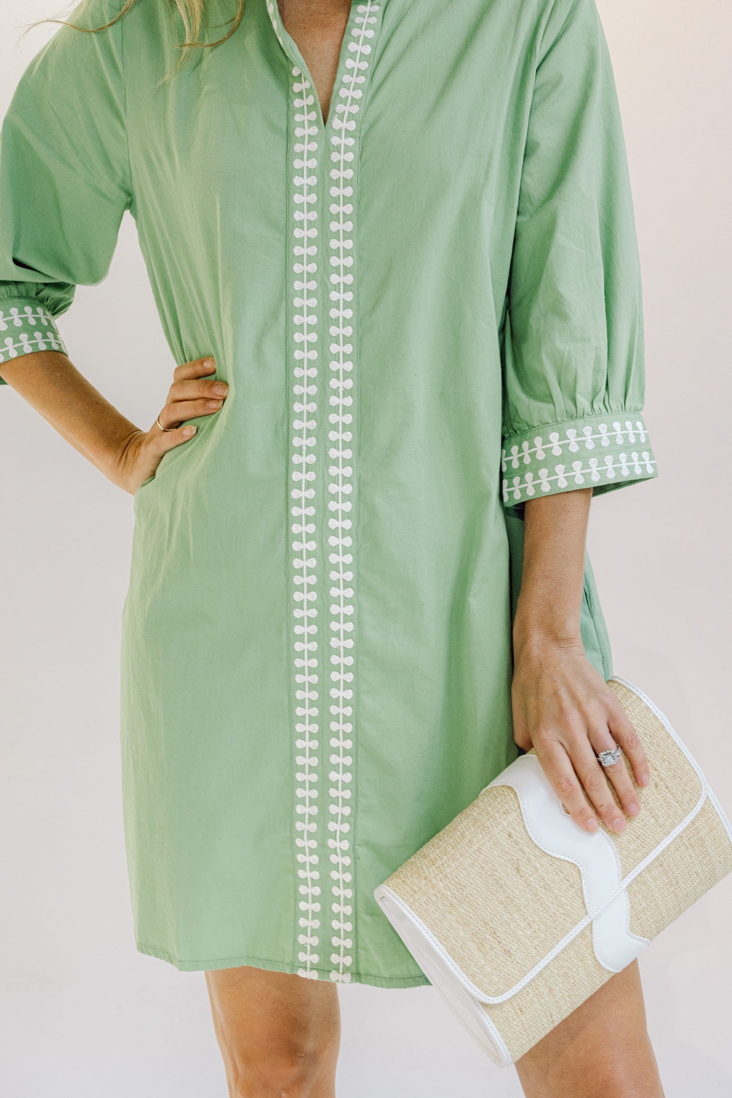 Campbell Dress - Sage