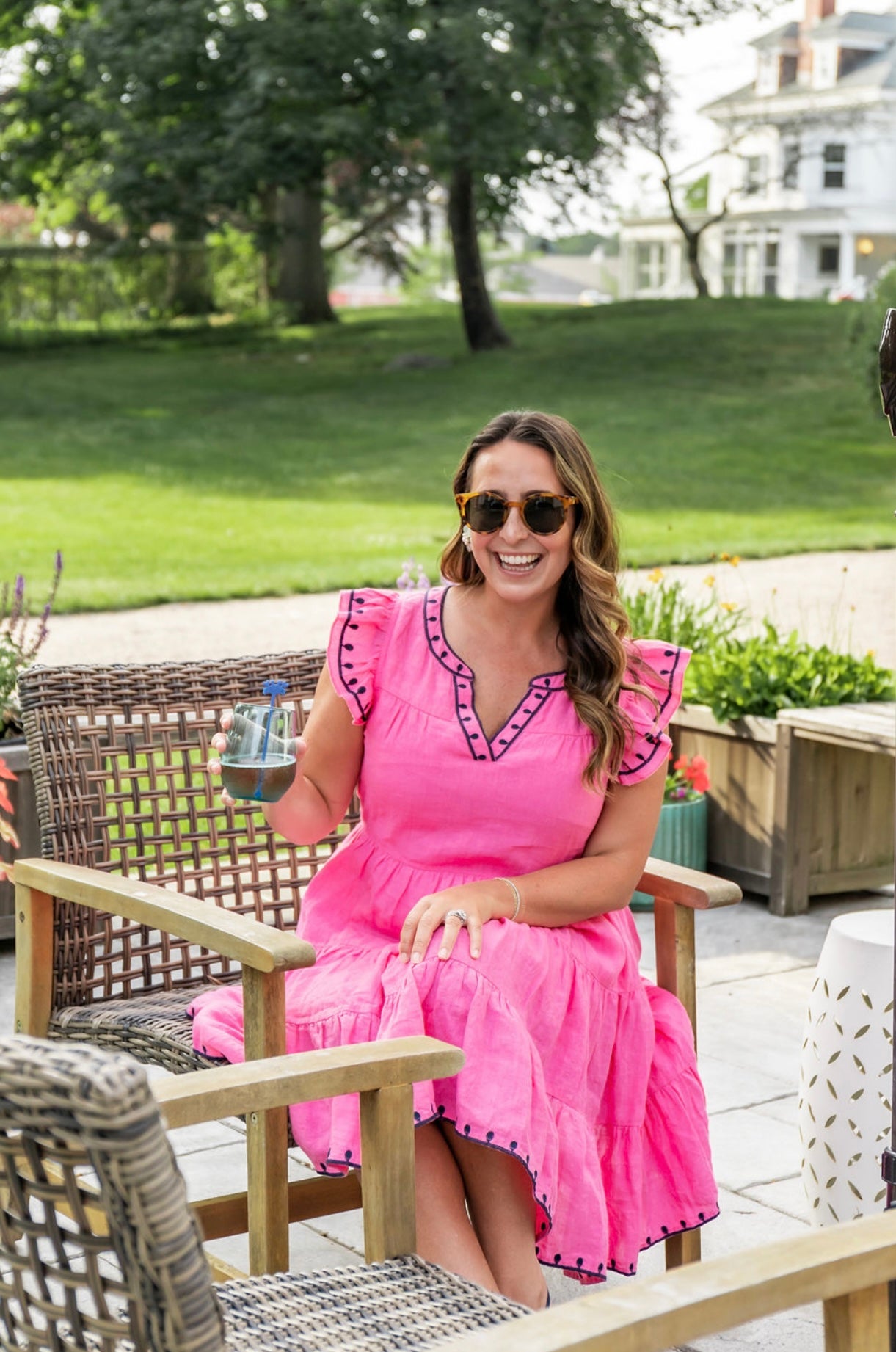Eloise Dress - Pink