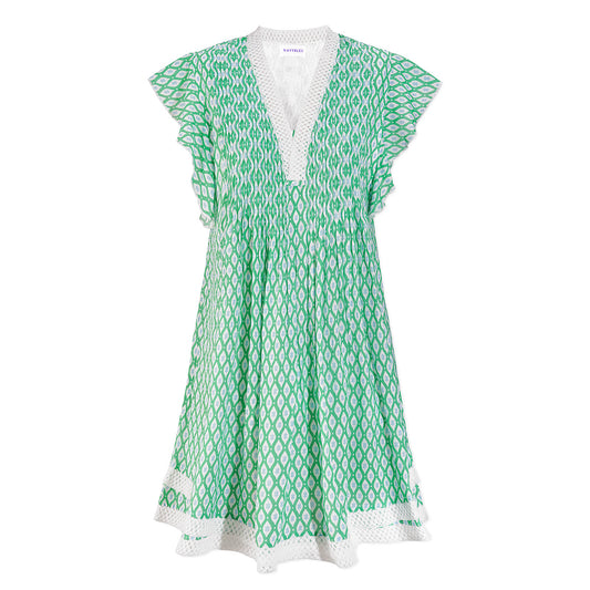 Eden Dress – Green Diamond
