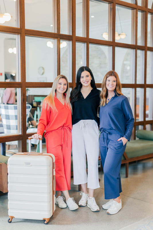 Terry Tunic Top – Navy