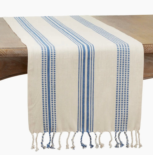 Blue Striped Runner