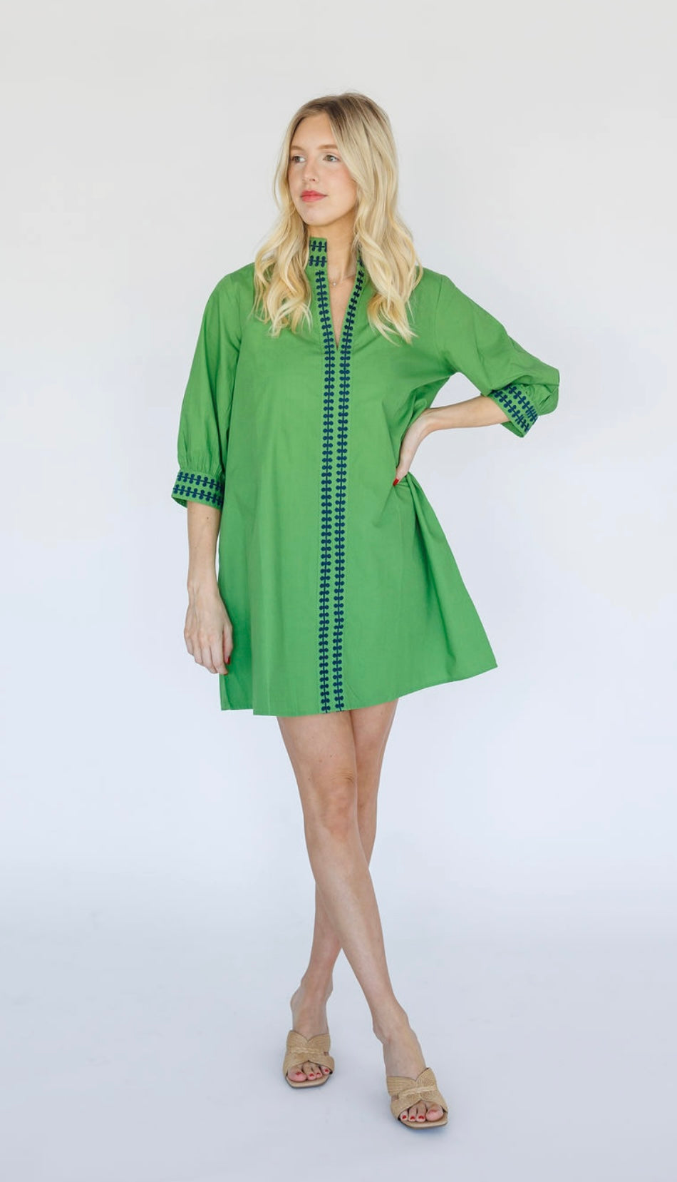 Campbell Dress - Green