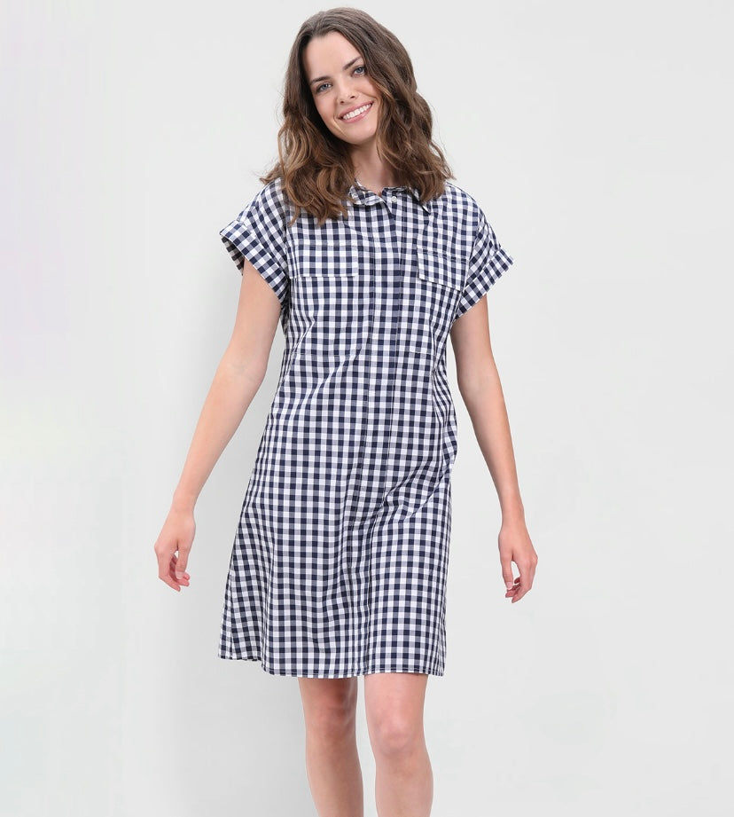 NUTASSY LONG DRESS - Harbor Gray main image 0