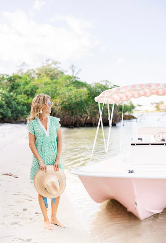 Eden Dress – Green Diamond