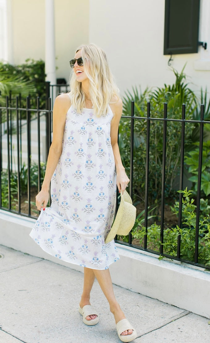 Edgartown Lavender Tulip Dress