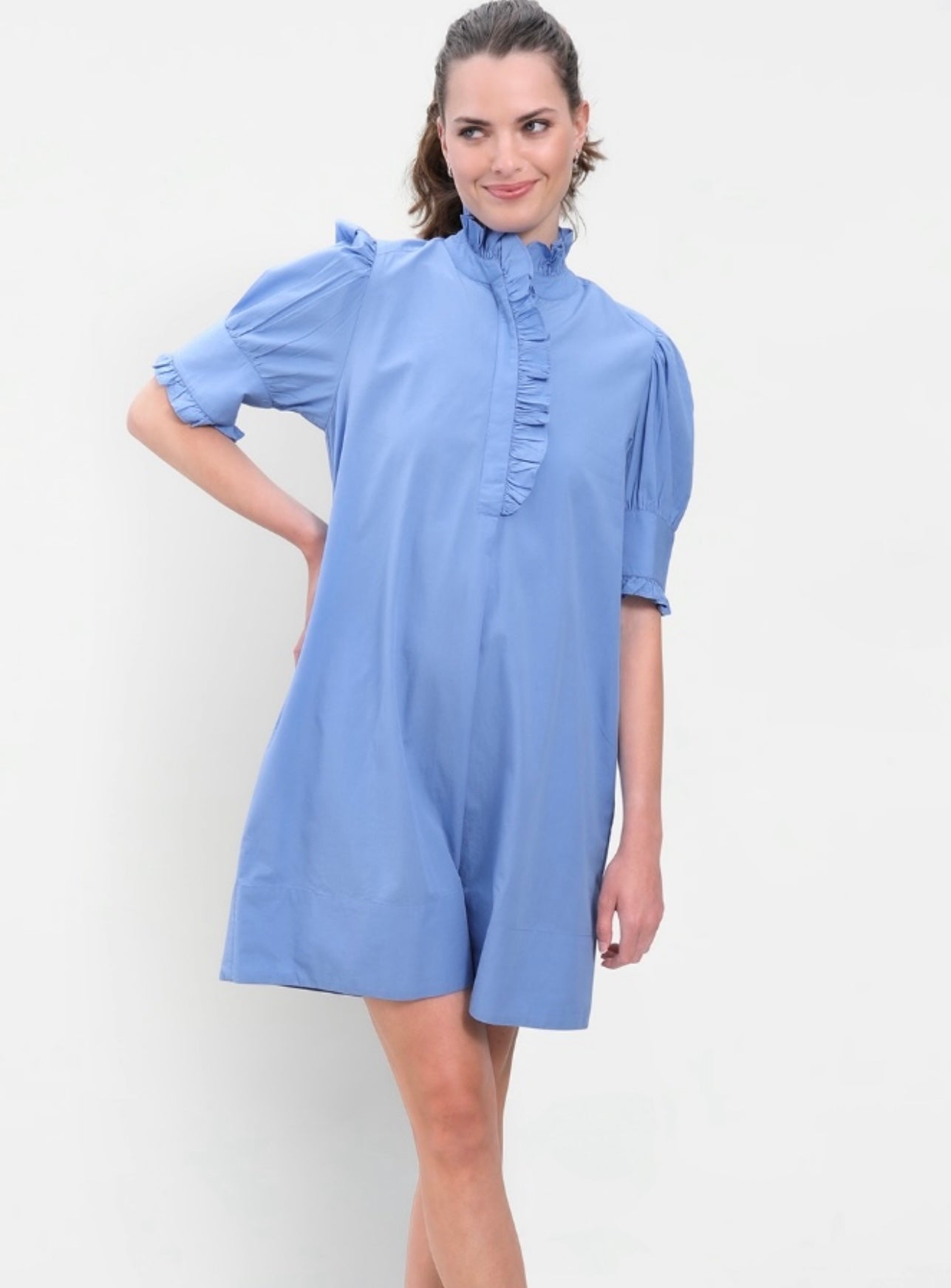 Westport Dress – Cornflower Blue