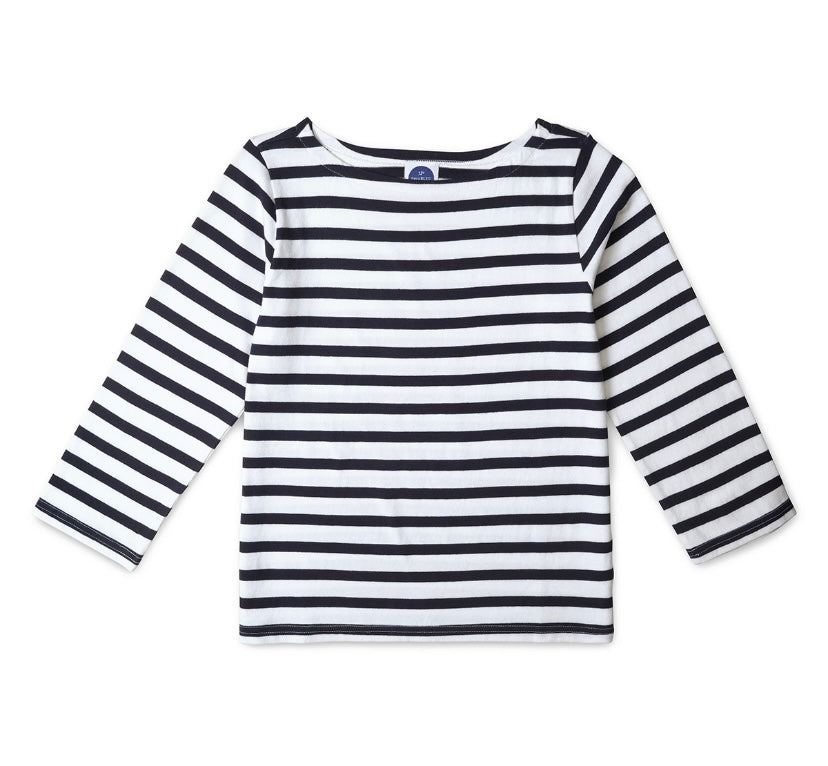 Navy Breton Stripe Shirt by NAVYBLEU