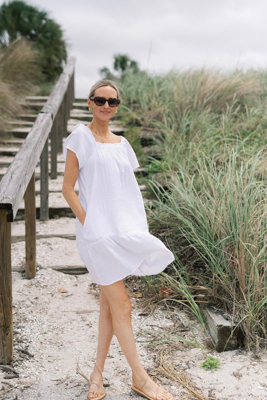 Molly Dress – White