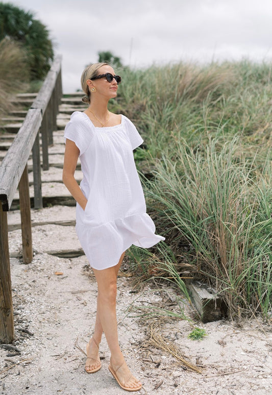 Molly Dress – White