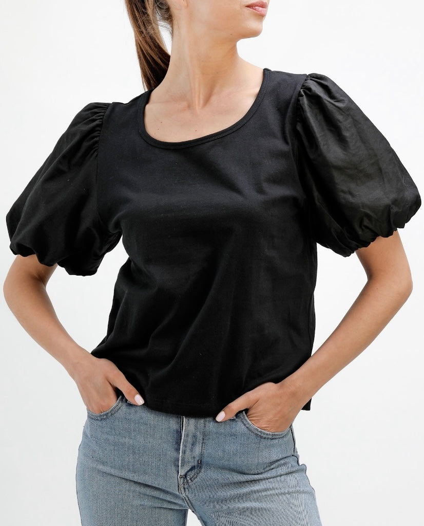 T-shirt Puff Black