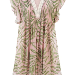 Photo of Eden Dress - Palm Pink/Green. Click to view.