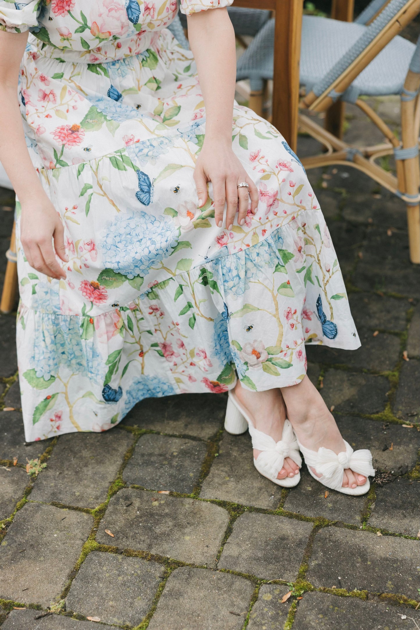 NAVYBLEU x Mer Hanson & Claire Wiley Meredith Garden Party Dress