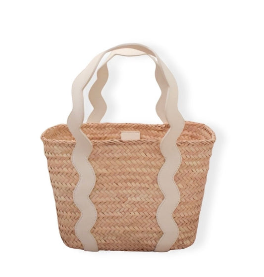 White Ridgley Tote by Breck and Grier