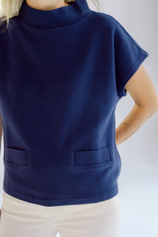 Jackie Top - Navy