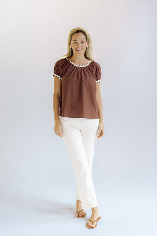Lucy Top - Brown
