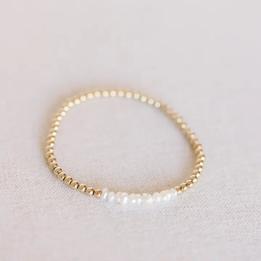 Fresh Water Pearl Bar Bracelet