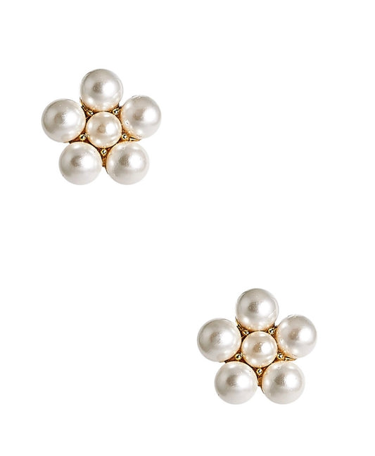 La Fleur Pearl Earrings