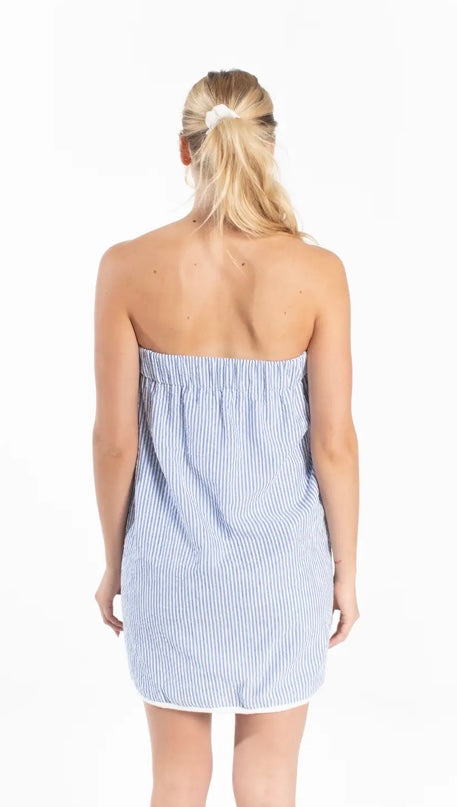 Seersucker Spa Wrap