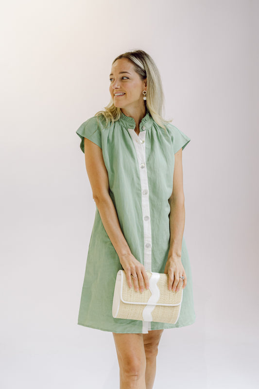 Bennett Dress - Sage Green