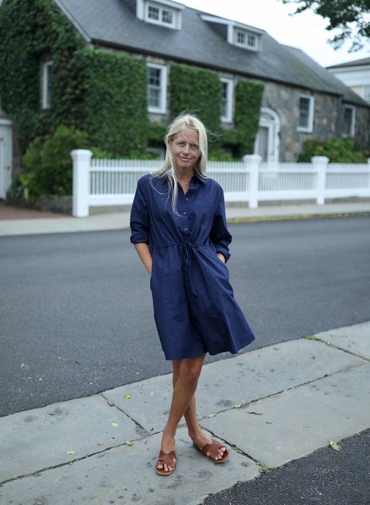 Bridget Dress - Navy