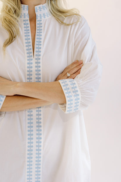 Campbell Dress - White