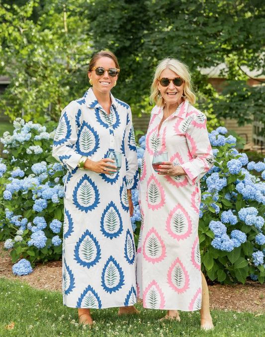 Martha Long Tunic Dress - Pink