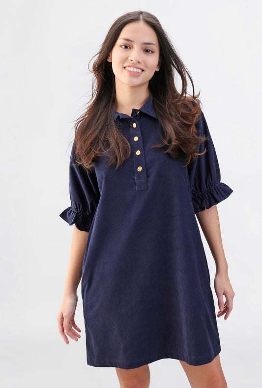 Noel Dress - Navy