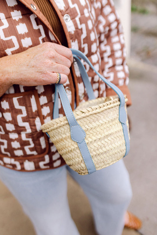 Abby Tote - French Blue by Breck and Grier