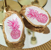 Pink Pineapple Oyster Trinket Dish