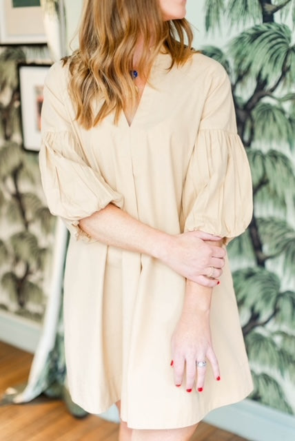 Blakely Dress - Tan