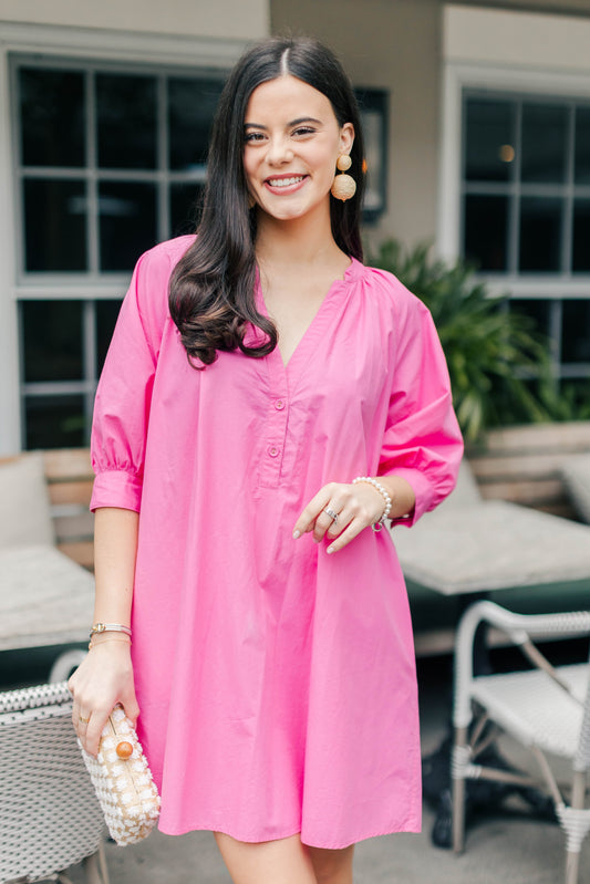 Abigail Dress - Pink