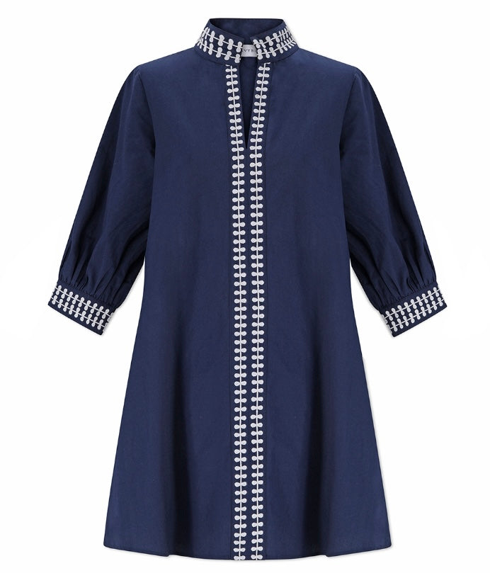 Campbell Dress - Navy