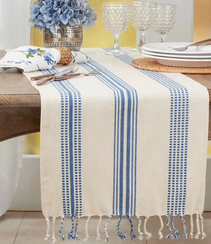 Blue Striped Runner