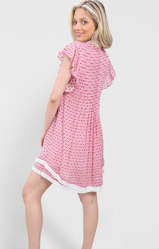 Eden Dress – Pink Diamond