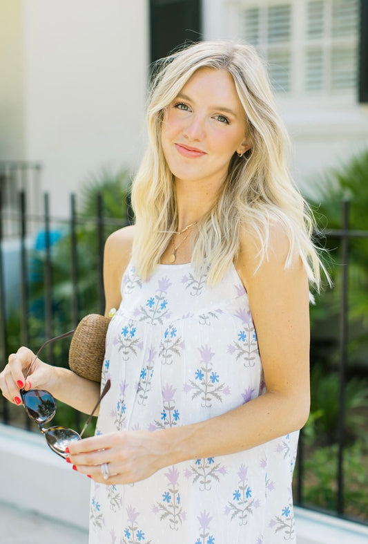 Edgartown Lavender Tulip Dress