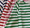 Green Breton Stripe Shirt by NAVYBLEU