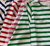 Red Breton Stripe Shirt by NAVYBLEU