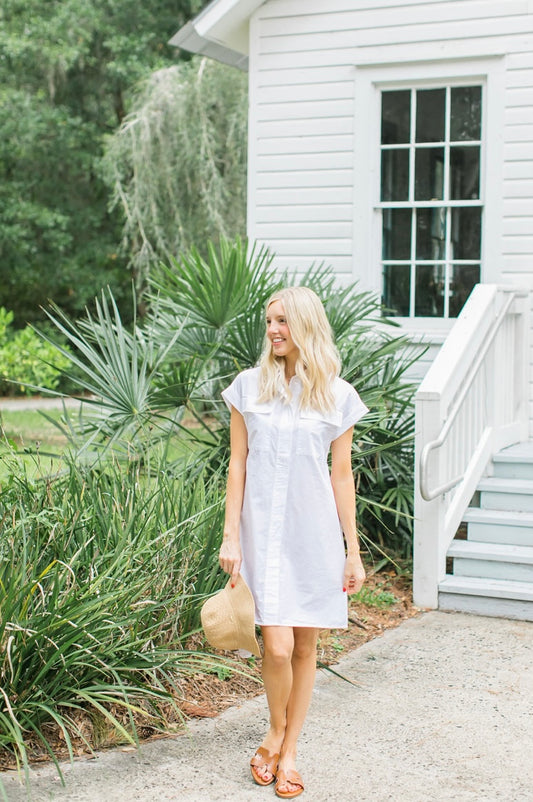 Harper Dress - White
