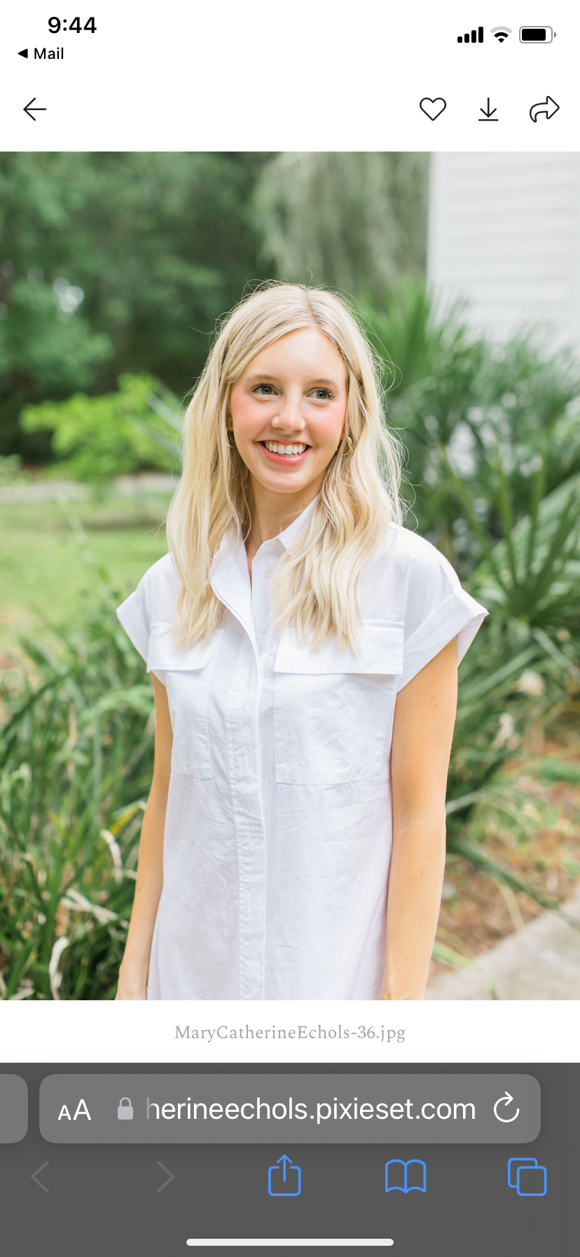 Harper Dress - White