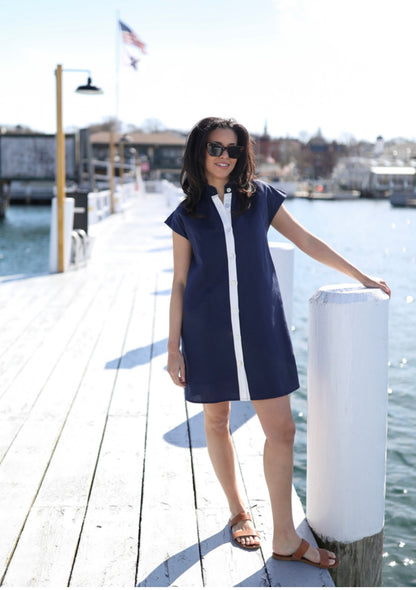 Bennett Dress - Navy