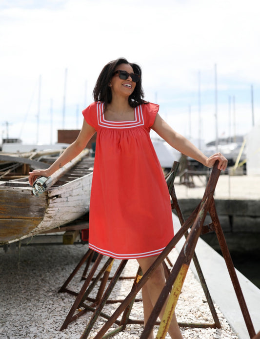 Harbor Dress - Poppy
