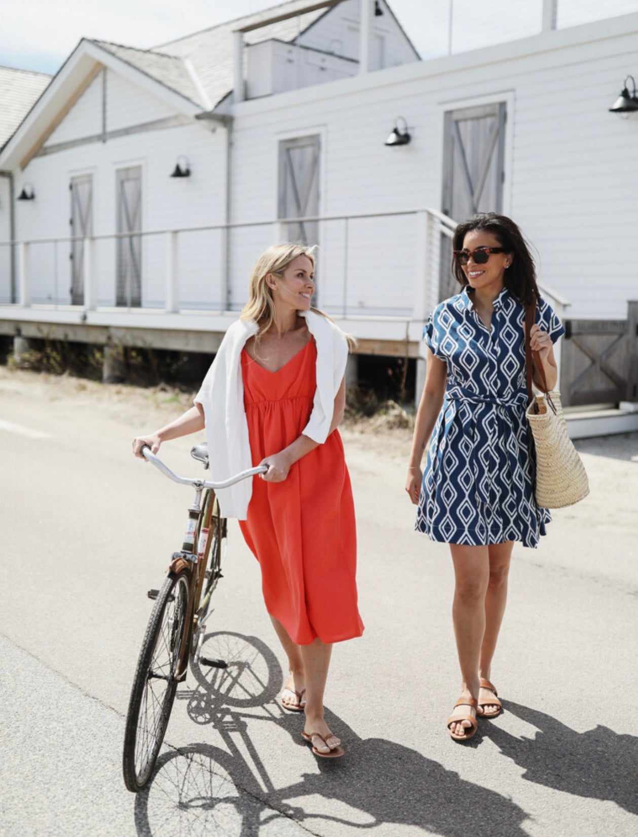 Winnie Dress - Navy Diamond