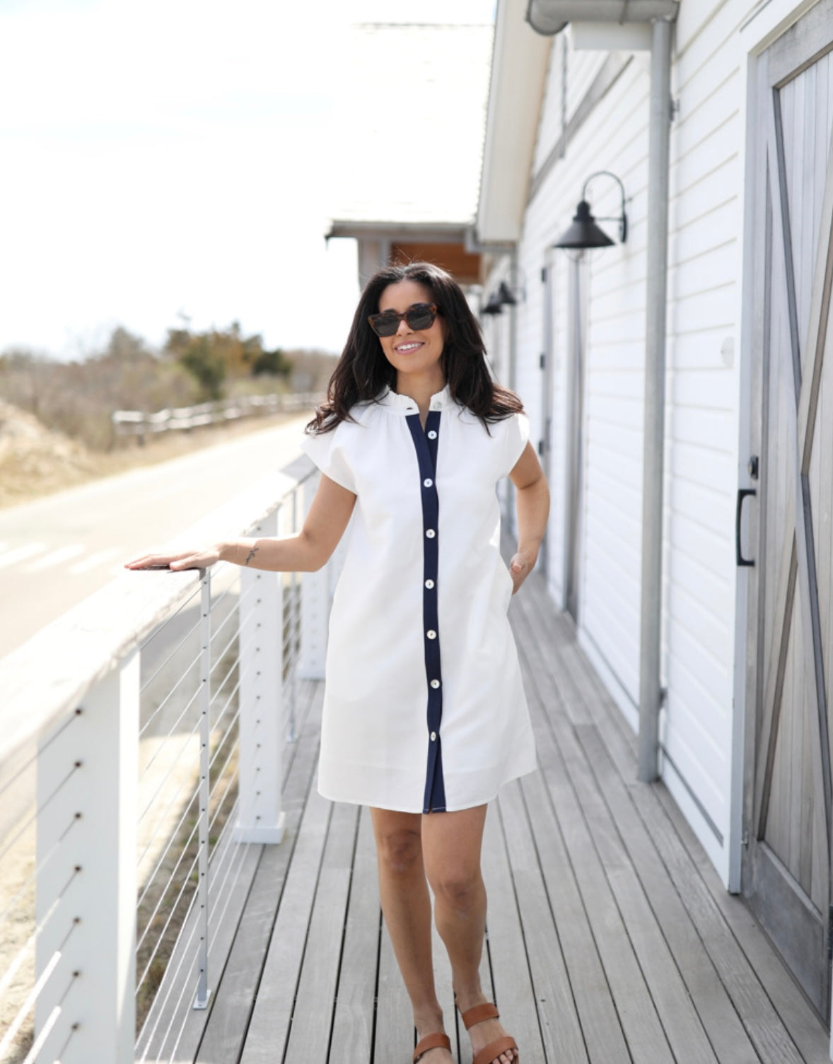 Bennett Dress - White