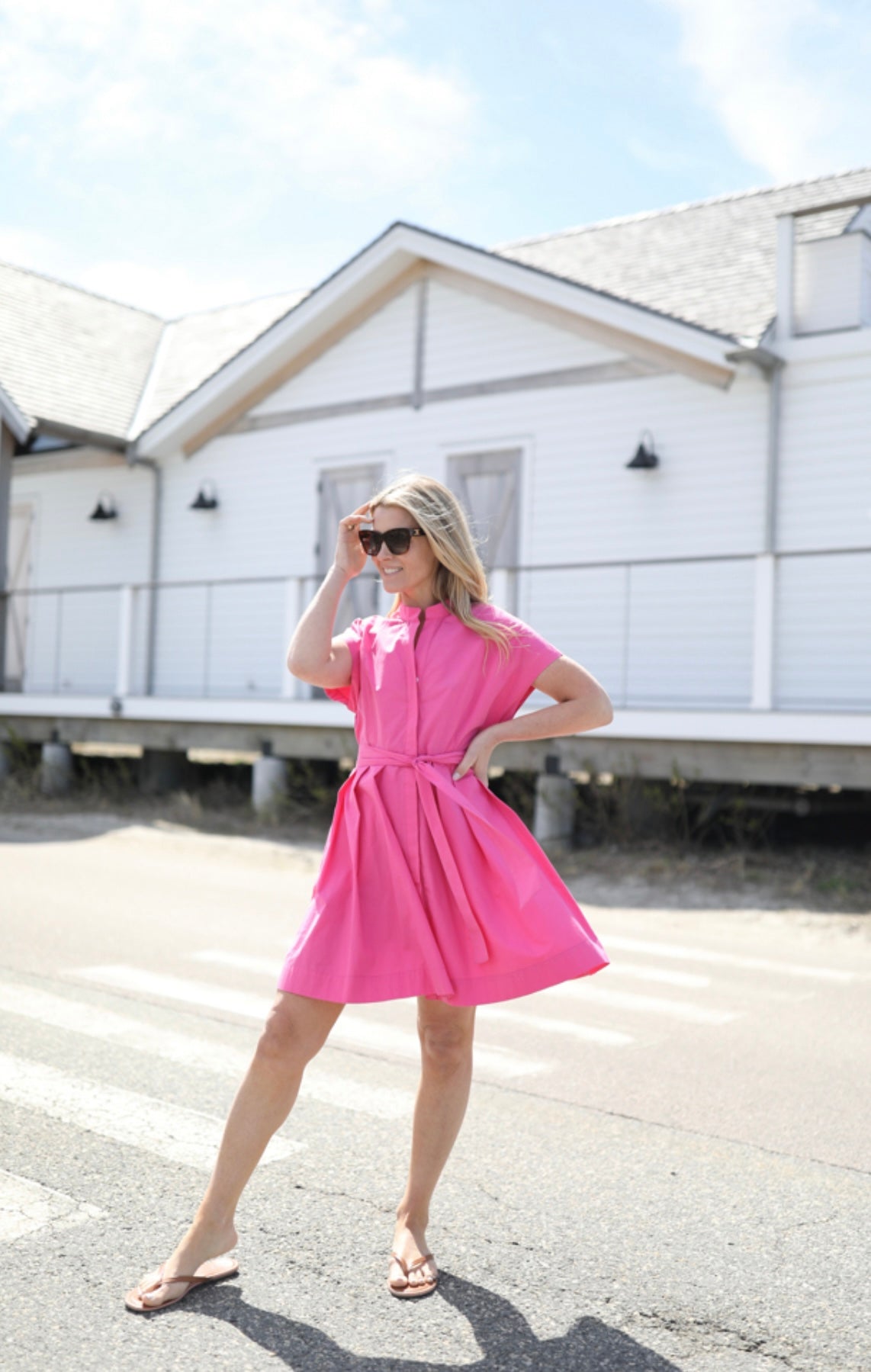 Winnie Dress - Pink