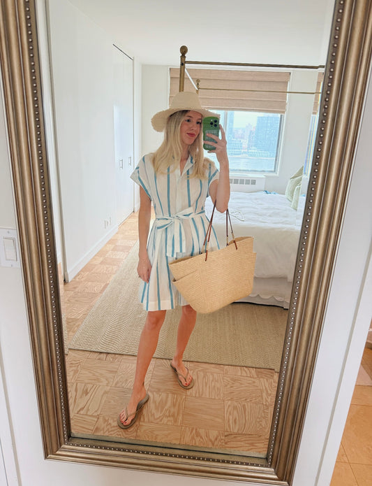 Winnie Dress – Coastal Stripe