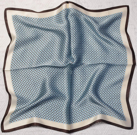 Mulberry Silk Scarf - Blue