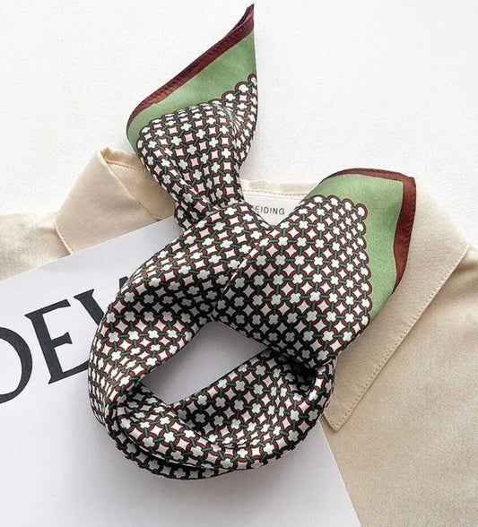 Mulberry Silk Scarf - Green